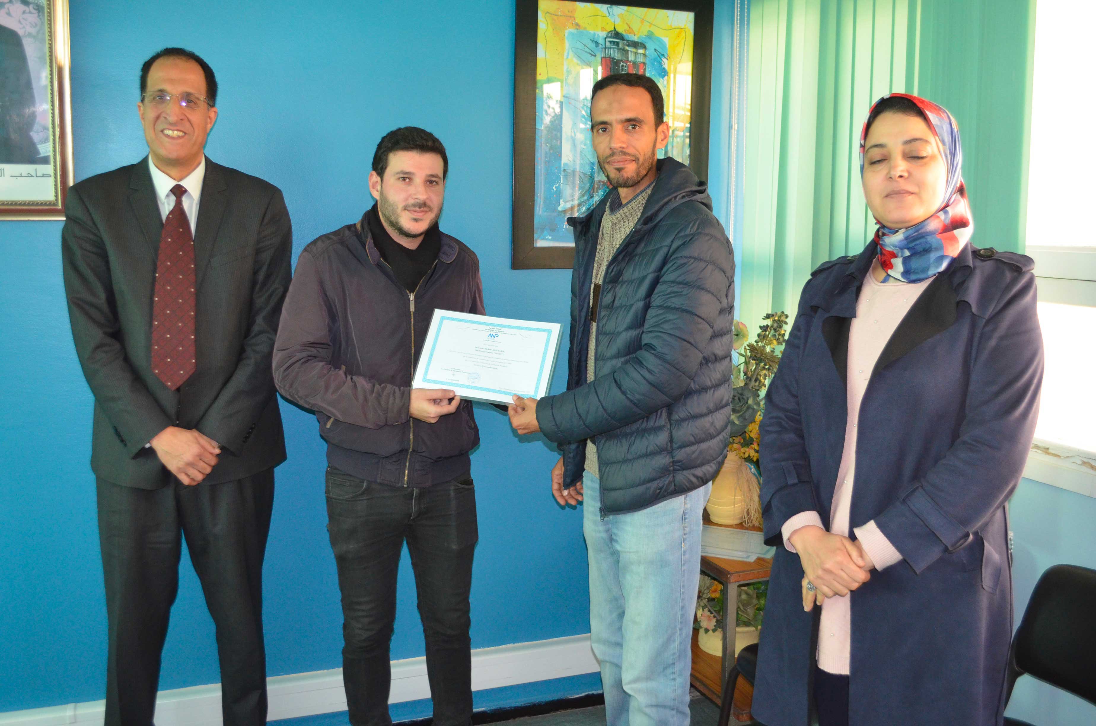 Formation des conducteurs du portique à minerais avec benne de la société SAFIEC au Centre de simulation de l’IFP-ANP